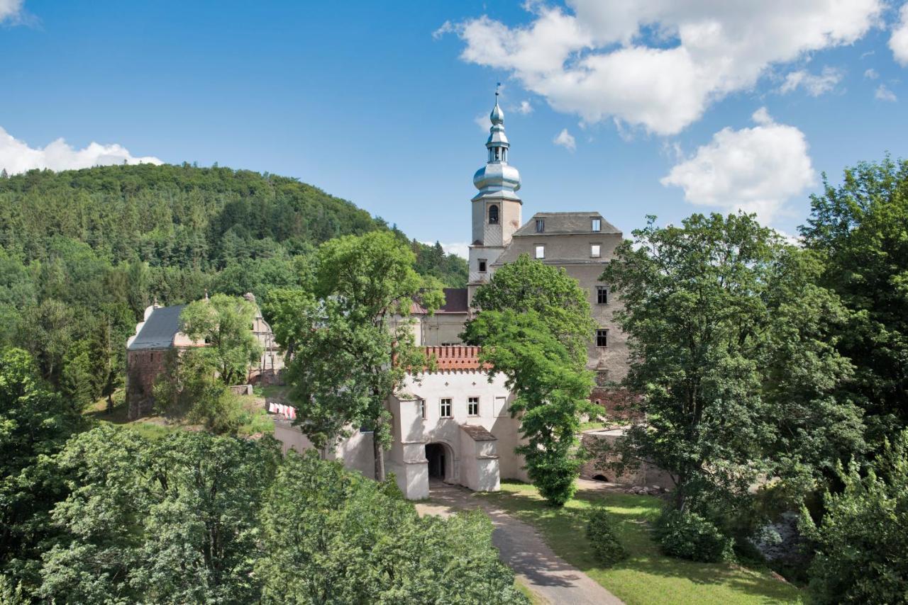Zamek Sarny - Schloss Scharfeneck Клодзько Екстер'єр фото